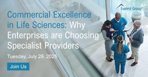 Commercial Excellence in Life Sciences: Why Enterprises are Choosing Specialist Providers | Webinar Commercial Excellence in Life Sciences: Why Enterprises are Choosing Specialist Providers | Webinar